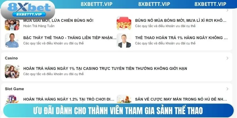 Ưu đãi sảnh thể thao hấp dẫn cho hội viên