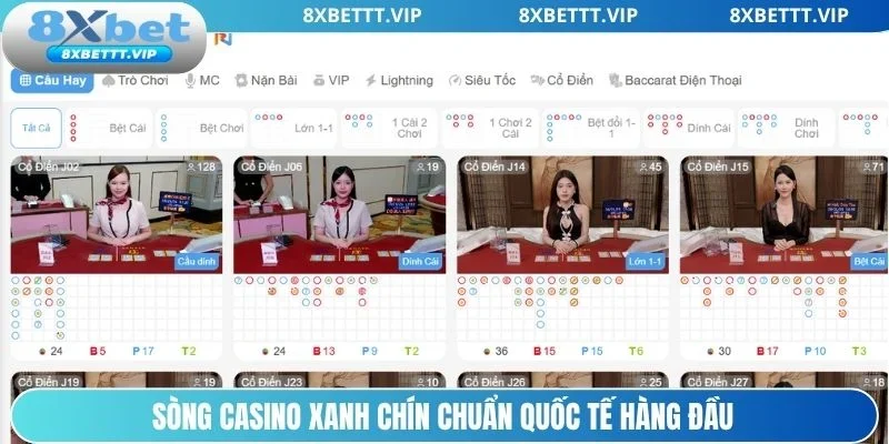 Sòng bài casino chất lượng cao chuẩn quốc tế